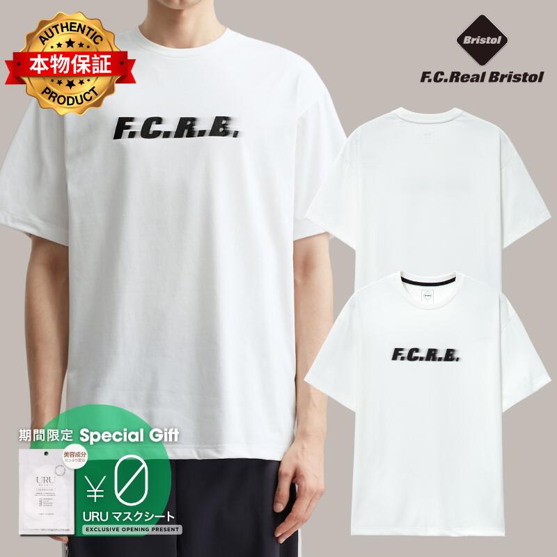 F C Real Bristol エフシーレアルブリストル 【本物保証】 Tシャツ ストリート系 メンズ Blurred Logo T-Shirt