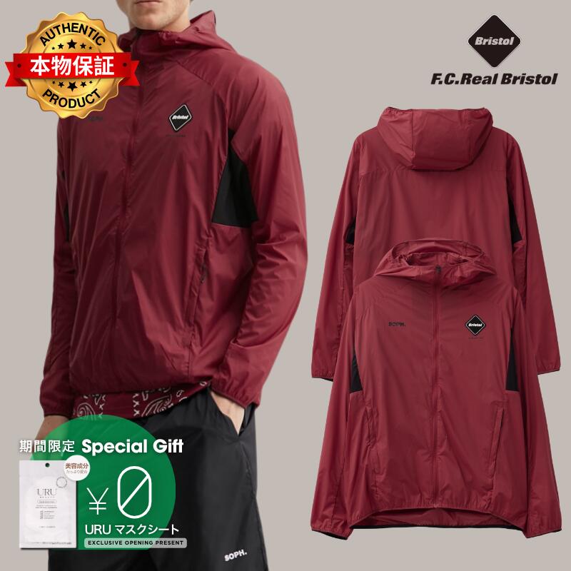 F C Real Bristol エフシーレアルブリストル 【本物保証】 パーカー ストリート系 メンズ Light Weight Breathable Packable Hoodie