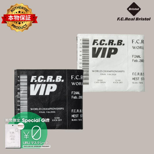F C Real Bristol エフシーレアルブリストル 【本物保証】 アクセサリー ストリート系 メンズ Ticket Mini Wallet