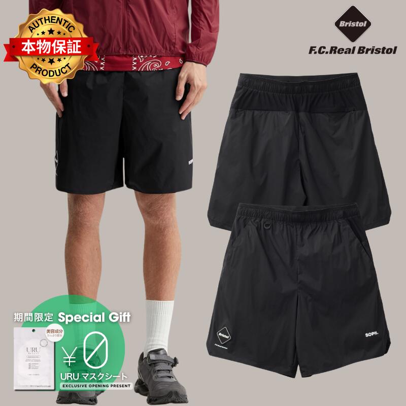 F C Real Bristol エフシーレアルブリストル 【本物保証】 ショートパンツ ストリート系 メンズ Light Weight Breathable Packable Shorts