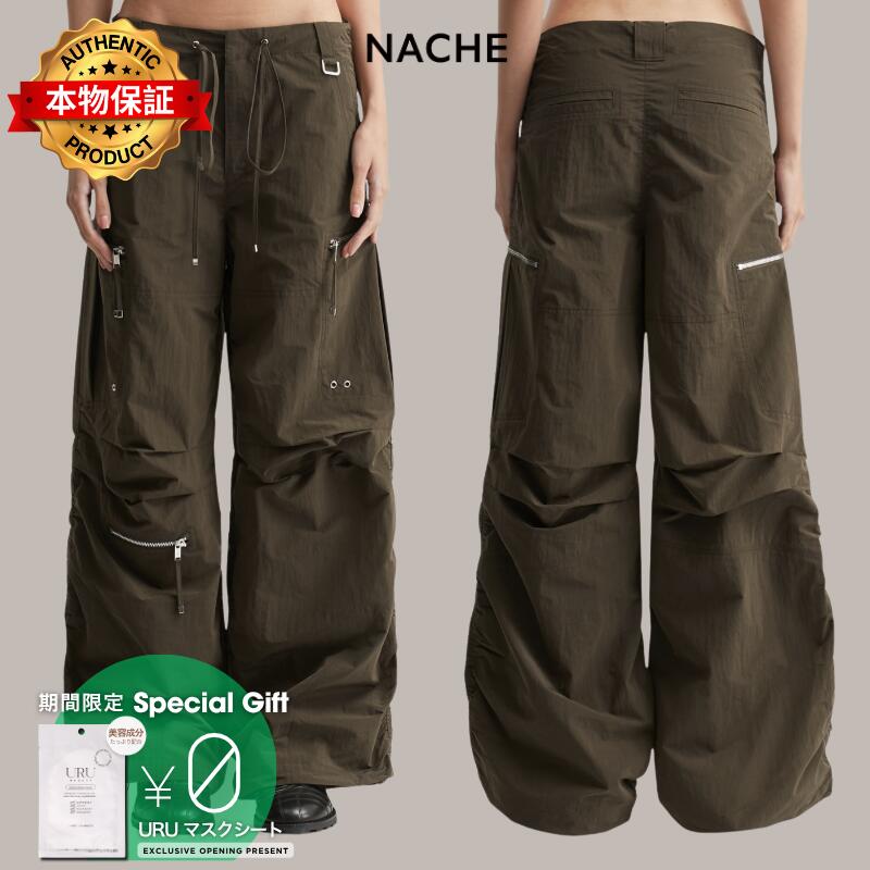 Nache ナチェ 【本物保証】 スウェットパンツ ストリート系 レディース Exclusive Puckering Jogger Pants