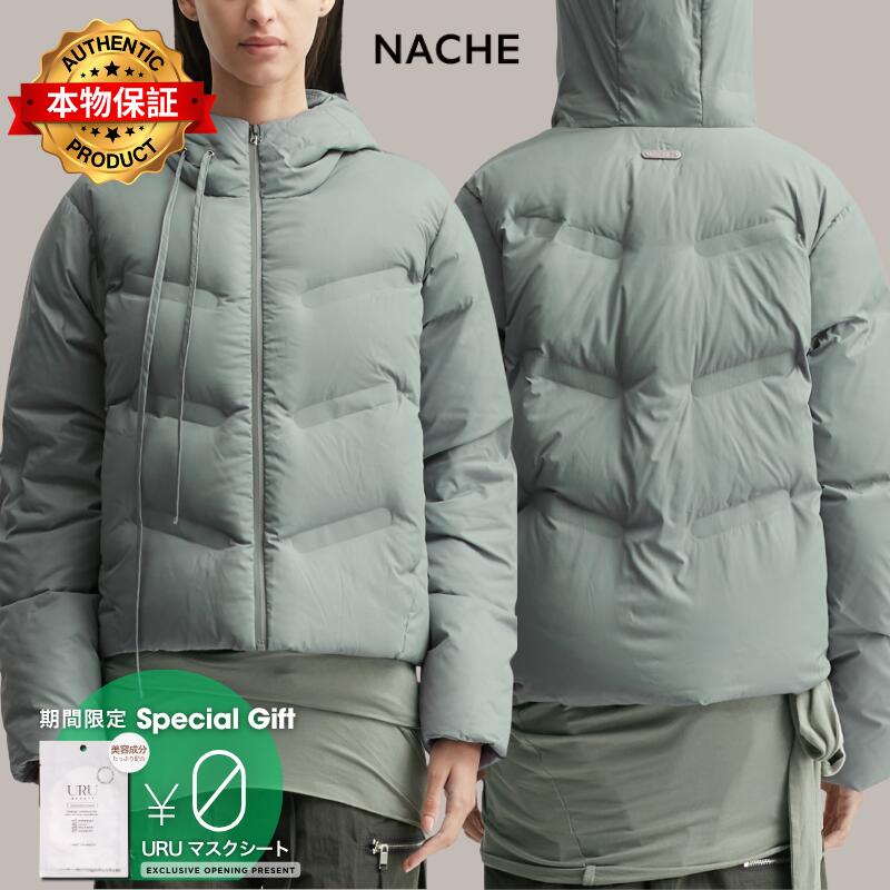 Nache ナチェ 【本物保証】 ダウンジャケット ストリート系 レディース Sealing Down Jacket