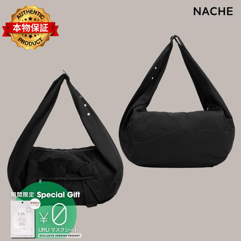 Nache ナチェ 【本物保証】 バッグ ストリート系 レディース FOLDED POUCH SHOULDER BAG