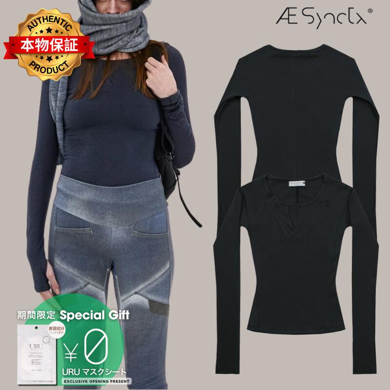 Aesynctx エイシーネクティクス【本物保証】 Tシャツ ストリート系 レディース Hold Tight Long Sleeves