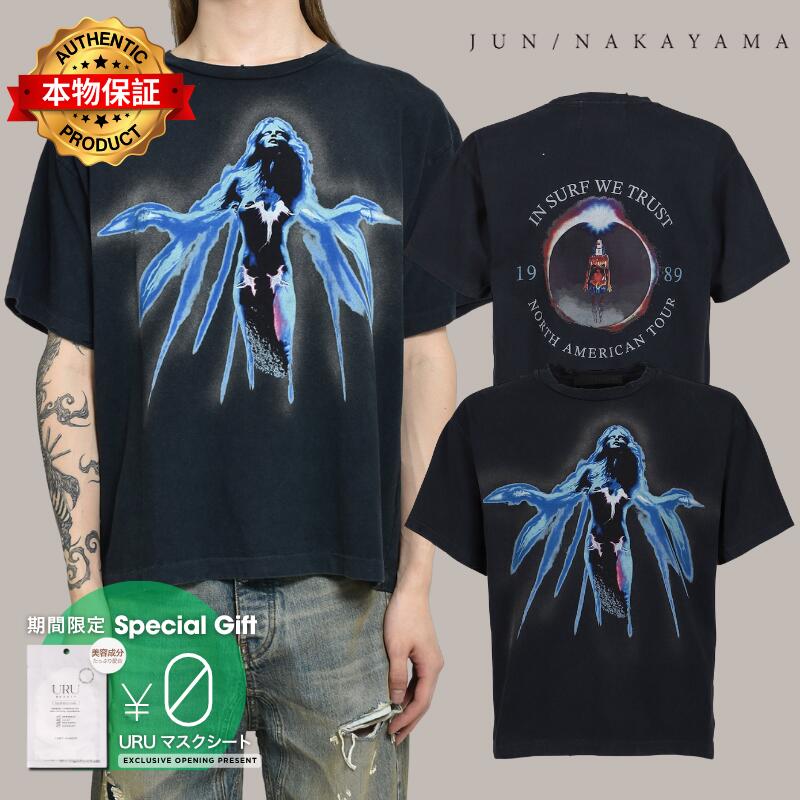 JUN/NAKAYAMA ジュン/中山 【本物保証】 Tシャツ ストリート系 メンズ 1989 T-SHIRTS / BLK