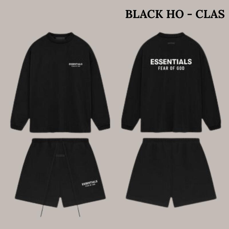 Essentials エッセンシャルズ【本物保証】セットアップ tee Tシャツ 半袖 ハーフパンツ メンズ レディース ショートパンツ ビンテージ Fear Of God フィアオブゴッド tee & Shorts シュプリーム ステューシー に続き ストリート ウェアの大定番となったブランド 大きいサイズ