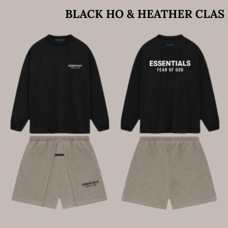 Essentials エッセンシャルズ【本物保証】セットアップ tee Tシャツ 半袖 ハーフパンツ メンズ レディース ショートパンツ ビンテージ Fear Of God フィアオブゴッド tee & Shorts シュプリーム ステューシー に続き ストリート ウェアの大定番となったブランド 大きいサイズ