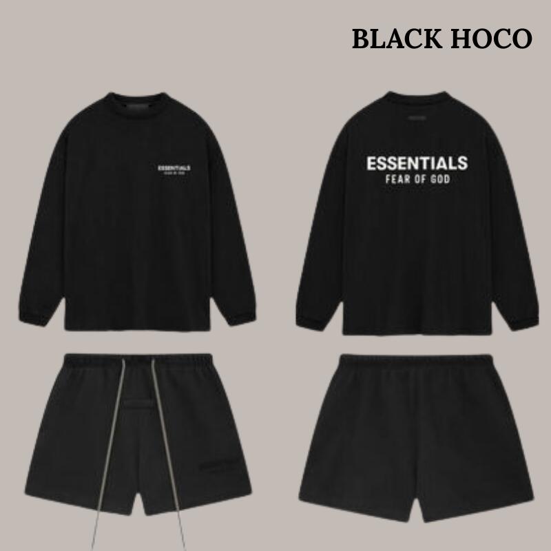 Essentials エッセンシャルズ【本物保証】セットアップ tee Tシャツ 半袖 ハーフパンツ メンズ レディース ショートパンツ ビンテージ Fear Of God フィアオブゴッド tee & Shorts シュプリーム ステューシー に続き ストリート ウェアの大定番となったブランド 大きいサイズ