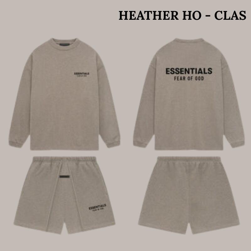 Essentials エッセンシャルズ【本物保証】セットアップ tee Tシャツ 半袖 ハーフパンツ メンズ レディース ショートパンツ ビンテージ Fear Of God フィアオブゴッド tee & Shorts シュプリーム ステューシー に続き ストリート ウェアの大定番となったブランド 大きいサイズ