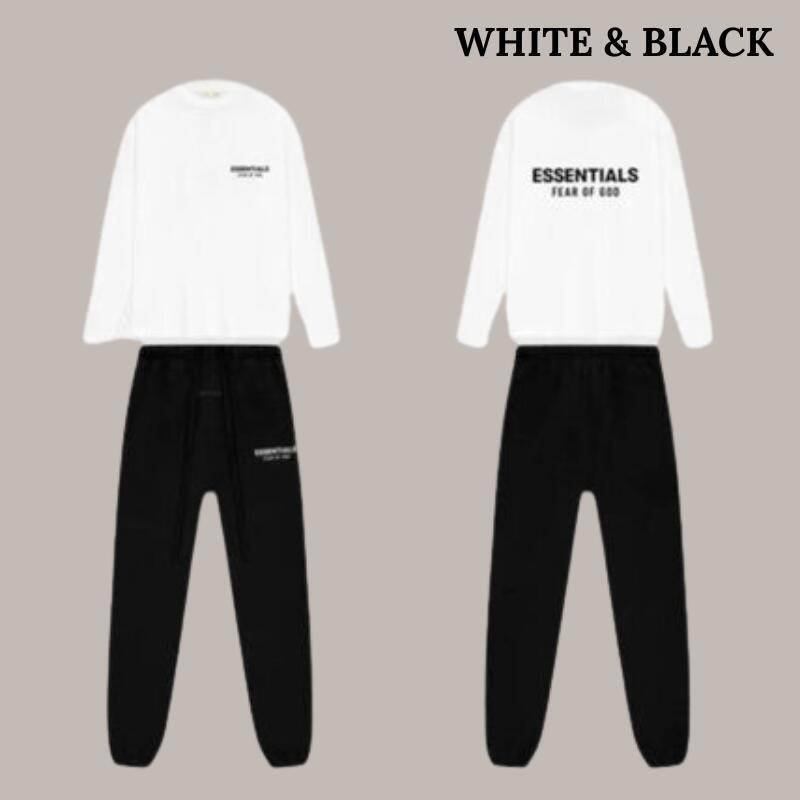 Essentials エッセンシャルズ【本物保証】セットアップ Tシャツ 半袖 メンズ レディース Fear Of God フィアオブゴッド Tee & Sweatpants シュプリーム ステューシー に続き ストリートウェアの大定番となったブランド 大きいサイズ