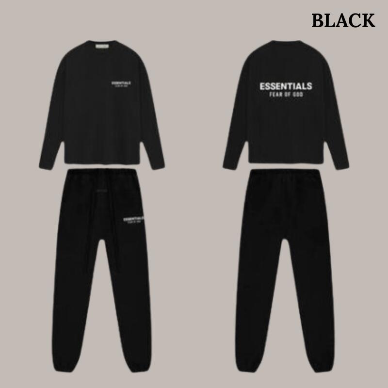 Essentials エッセンシャルズ【本物保証】セットアップ Tシャツ 半袖 メンズ レディース Fear Of God フィアオブゴッド Tee & Sweatpants シュプリーム ステューシー に続き ストリートウェアの大定番となったブランド 大きいサイズ