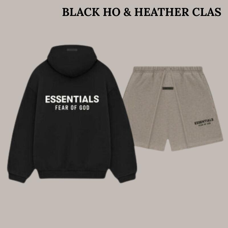 Essentials エッセンシャルズ【本物保証】セットアップ パーカー フーディー 長袖 メンズ レディース Fear Of God フィアオブゴッド Hoodie & Sweatshort シュプリーム ステューシー に続き ストリートウェアの大定番となったブランド 大きいサイズ