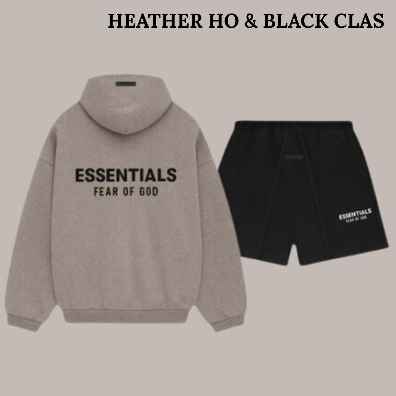 Essentials エッセンシャルズ【本物保証】セットアップ パーカー フーディー 長袖 メンズ レディース Fear Of God フィアオブゴッド Hoodie & Sweatshort シュプリーム ステューシー に続き ストリートウェアの大定番となったブランド 大きいサイズ