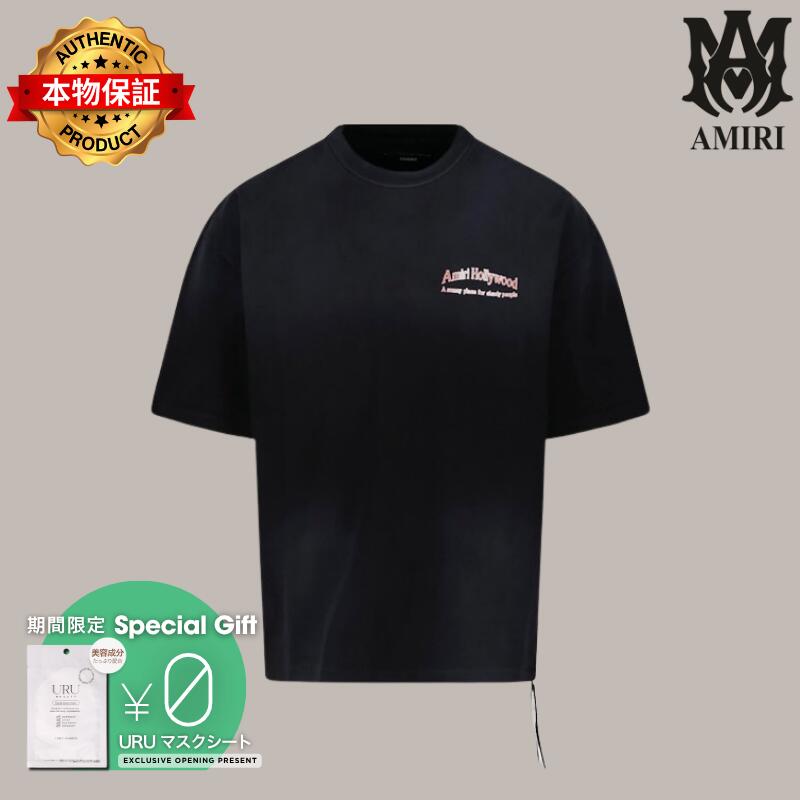 AMIRI アミリ 【本物保証】 Tシャツ ストリート系 ユニセックス アミリ Tシャツ "ブラック"