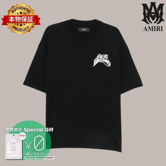 AMIRI アミリ 【本物保証】 Tシャツ ストリート系 ユニセックス アミリ Tシャツ "ブラック"
