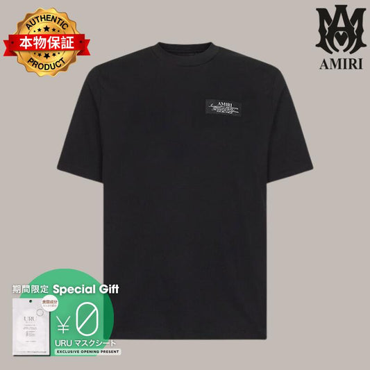 AMIRI アミリ 【本物保証】 Tシャツ ストリート系 ユニセックス アミリ Tシャツ "ブラック"