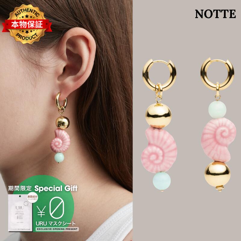 Notte ノッテ 【本物保証】 アクセサリー ストリート系 レディース Wave Earrings