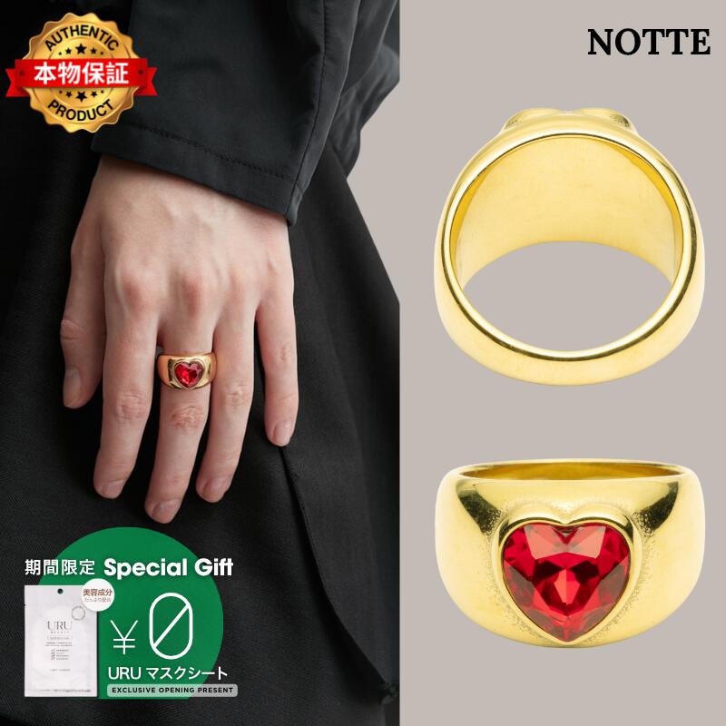 Notte ノッテ 【本物保証】 リング ストリート系 レディース Forget Me Not Chunky Ring