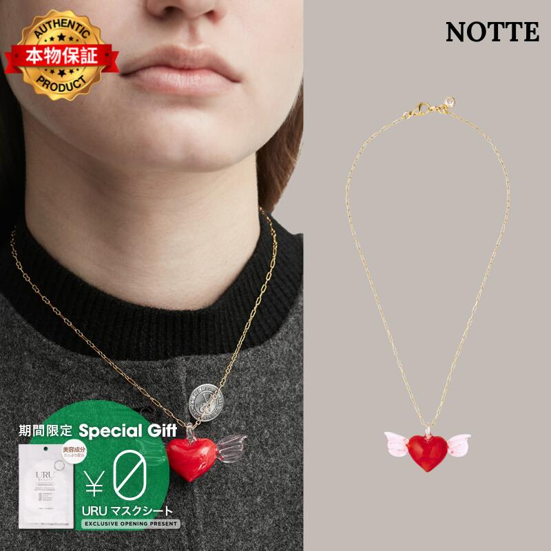 Notte ノッテ 【本物保証】 ネックレス ストリート系 レディース Don't Break My Heart Necklace