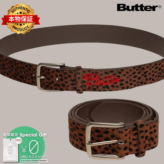 Butter Goods バターグッズ 【本物保証】 ベルト ストリート系 メンズ Animal Hide Belt