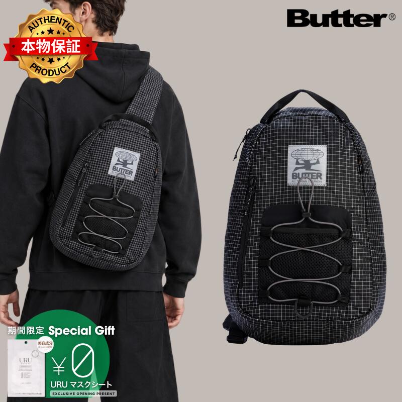 Butter Goods バターグッズ 【本物保証】 ショルダーバッグ ストリート系 メンズ Cordura Express Shoulder Bag