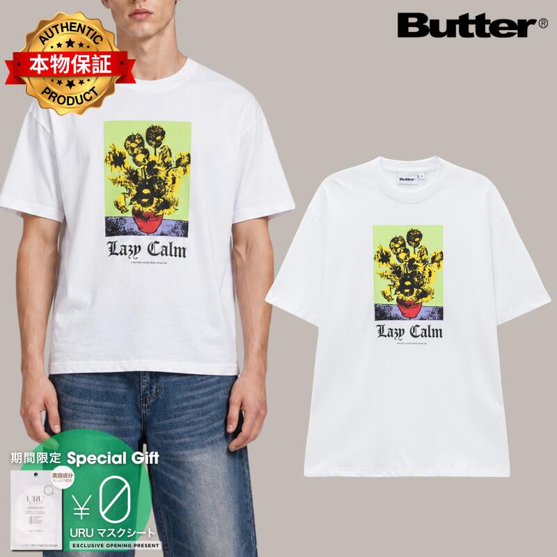 Butter Goods バターグッズ 【本物保証】 Tシャツ ストリート系 メンズ Lazy Calm T-Shirt