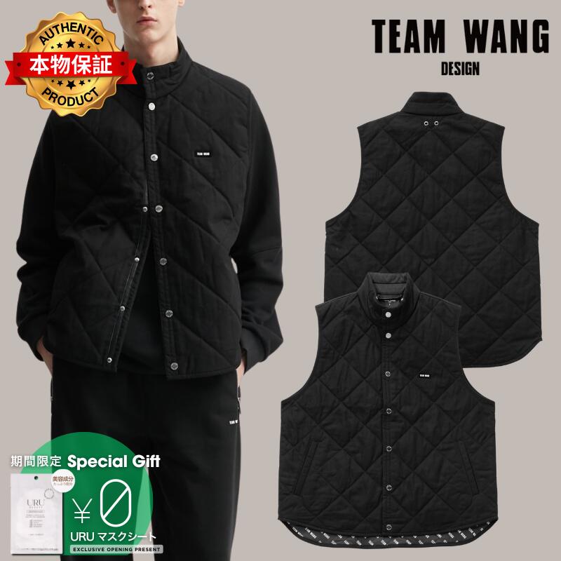 Team Wang Design チームワンデザイン 【本物保証】 ジレ ストリート系 ユニセックス THE ORIGINAL 1 Quilted Vest
