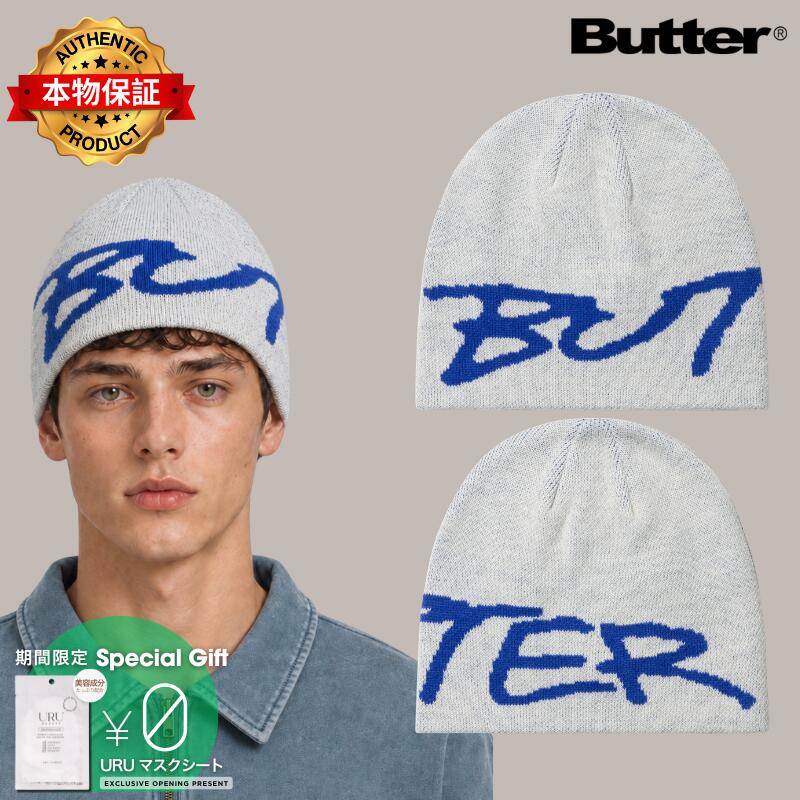 Butter Goods バターグッズ 【本物保証】 ビーニー ストリート系 メンズ Terrain Skully Beanie