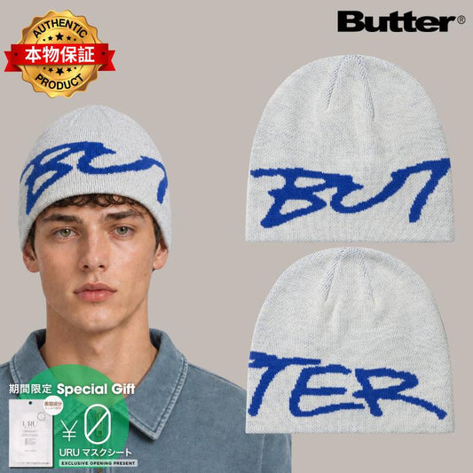 Butter Goods バターグッズ 【本物保証】 ビーニー ストリート系 メンズ Terrain Skully Beanie