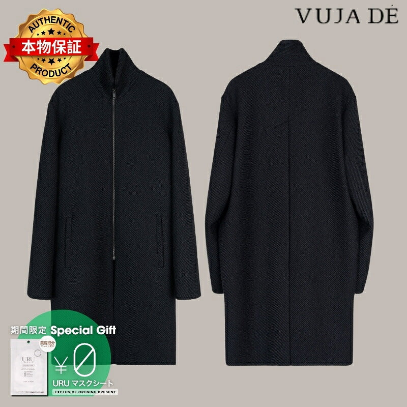 VUJA DE 【本物保証】 コート ストリート系 メンズ Ronan Structured Zip Coat in Wool