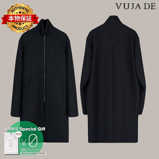 VUJA DE 【本物保証】 コート ストリート系 メンズ Ronan Structured Zip Coat in Wool