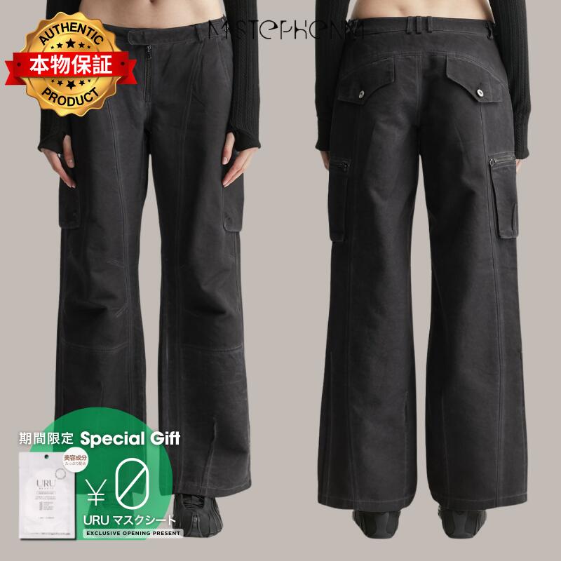 Mystephenm マイステフェンエム 【本物保証】 パンツ ストリート系 レディース VOL. 3.0 Dyed Low Rise Pants