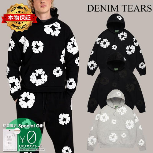 Denim Tears デニムティアーズ 【本物保証】パーカー  Men's Cotton Wreath Hoodie
