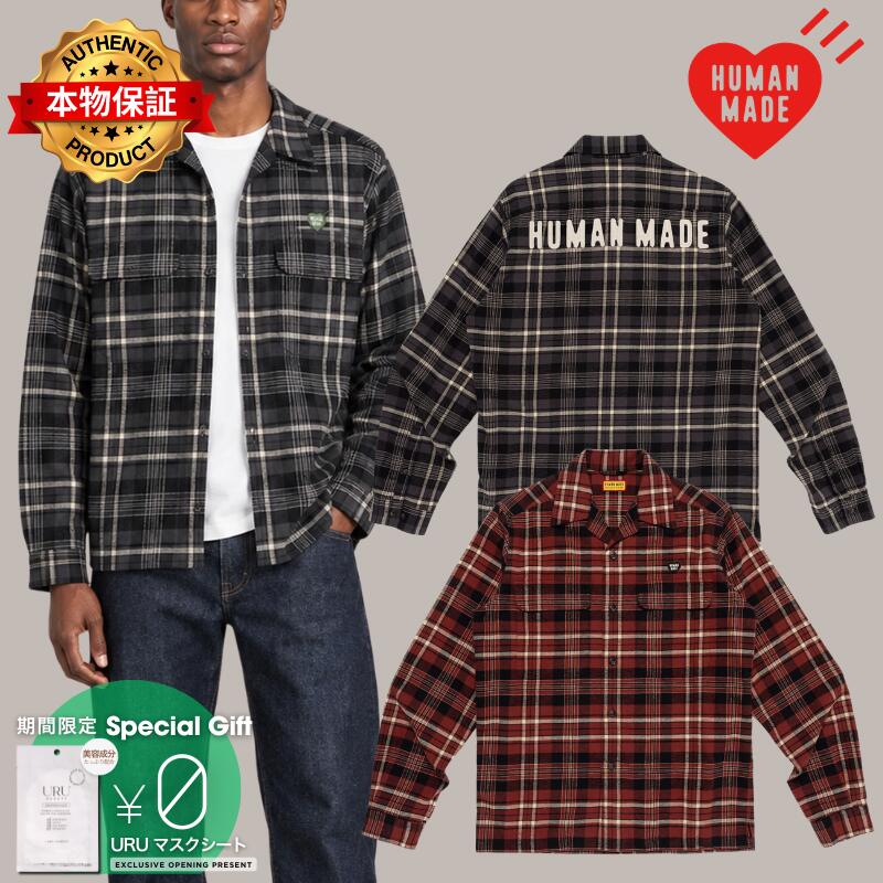 Human Made ヒューマンメイド 【本物保証】 シャツ ストリート系 ユニセックス Flannel Check Shirt