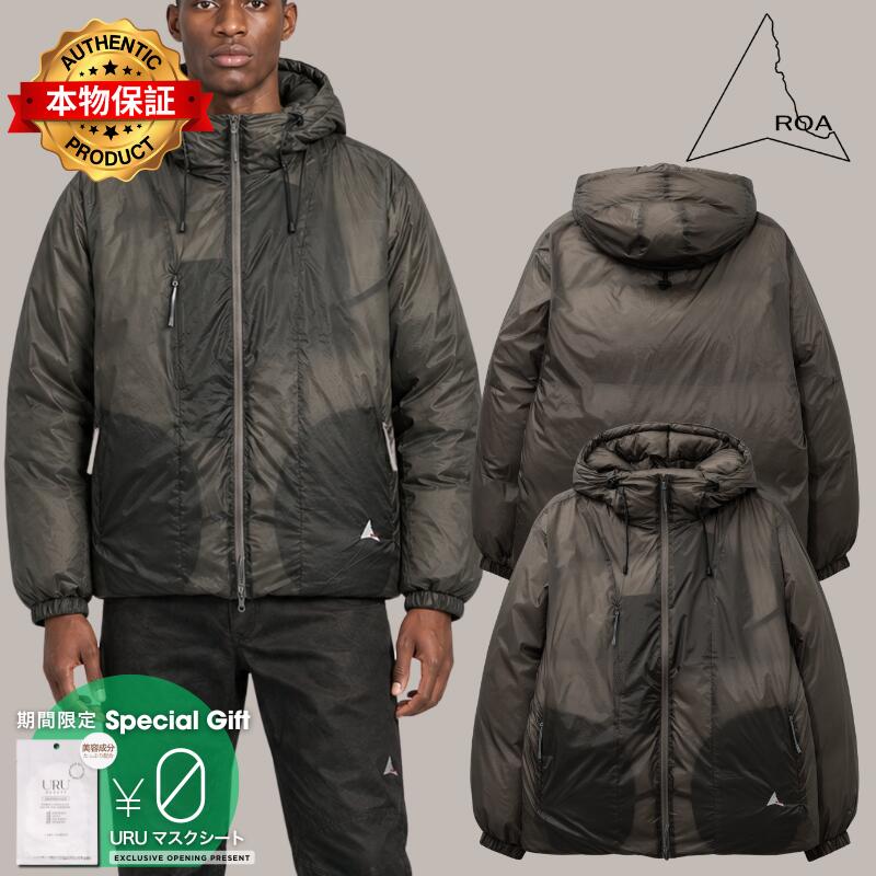 Roa ROA 【本物保証】 ダウンジャケット ストリート系 メンズ Smooth 800 Fill Power Down Jacket