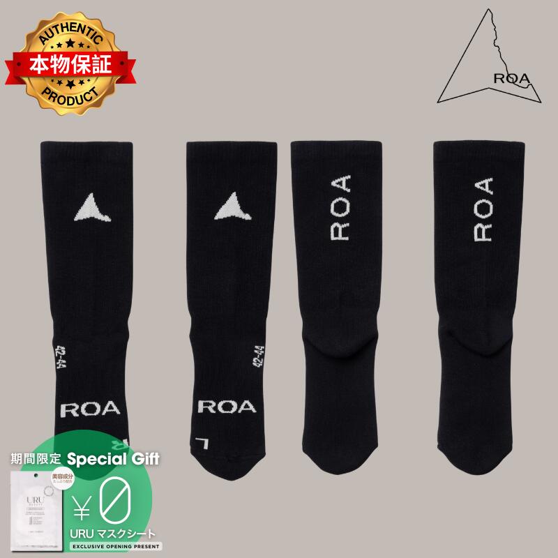 Roa ROA 【本物保証】 靴下 ウェア ストリート系 メンズ Logo Biofil(R) Socks