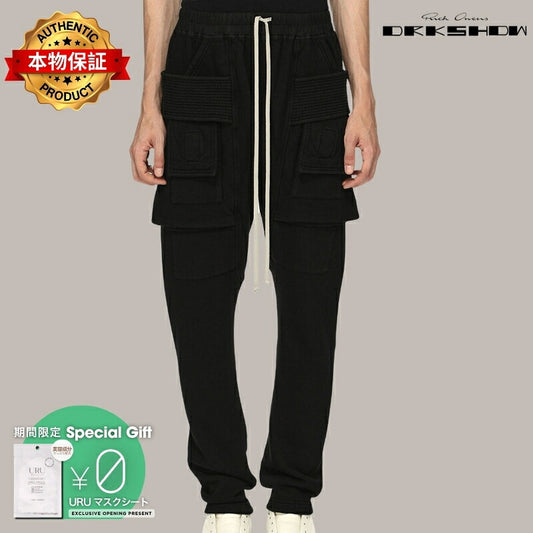Rick Owens DRKSHDW リック・オウエンス・ダークシャドウ 【本物保証】 カーゴパンツ ストリート系 メンズ CREATCH CARGO DRAWSTRING
