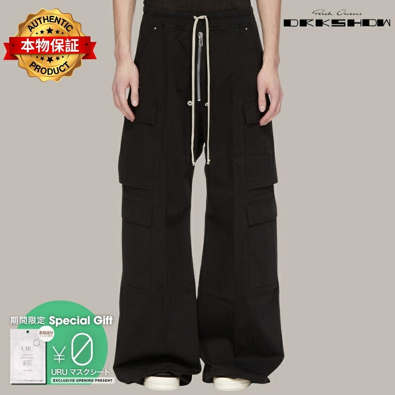 Rick Owens DRKSHDW リック・オウエンス・ダークシャドウ 【本物保証】 カーゴパンツ ストリート系 メンズ DOUBLE CARGO JUMBO BELAS