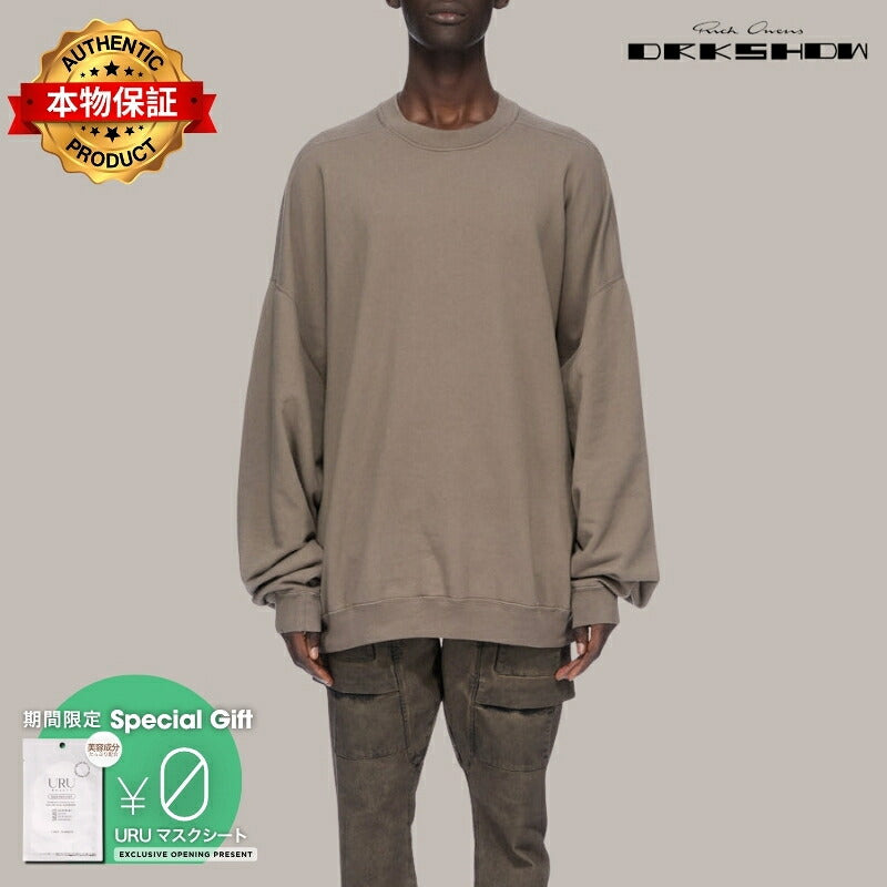 Rick Owens DRKSHDW リック・オウエンス・ダークシャドウ 【本物保証】 スウェット ストリート系 メンズ HUN CREWNECK