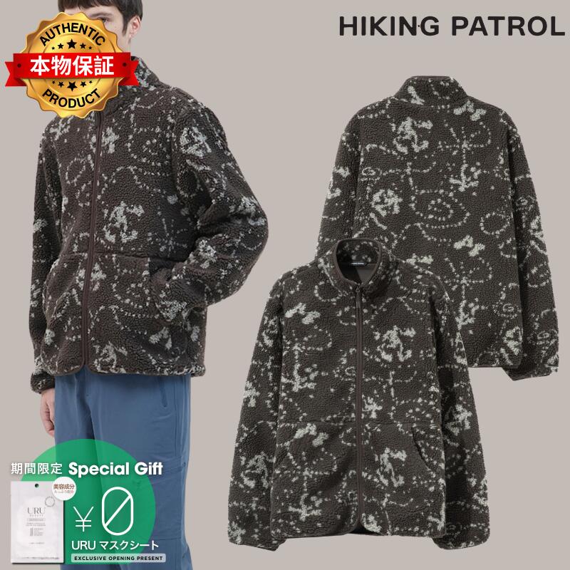 Hiking Patrol ハイキングパトロール 【本物保証】 ジャケット ストリート系 メンズ Print Fleece Jacket