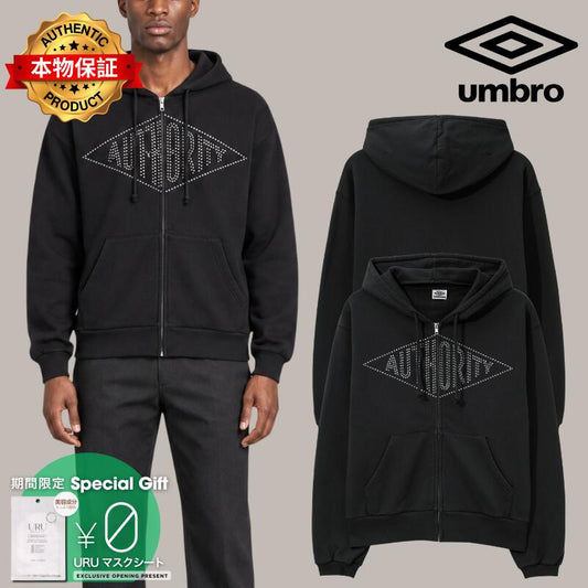 Umbro アンブロ 【本物保証】 パーカー ストリート系 メンズ Slam Jam X Umbro Authority Zipped Hoodie