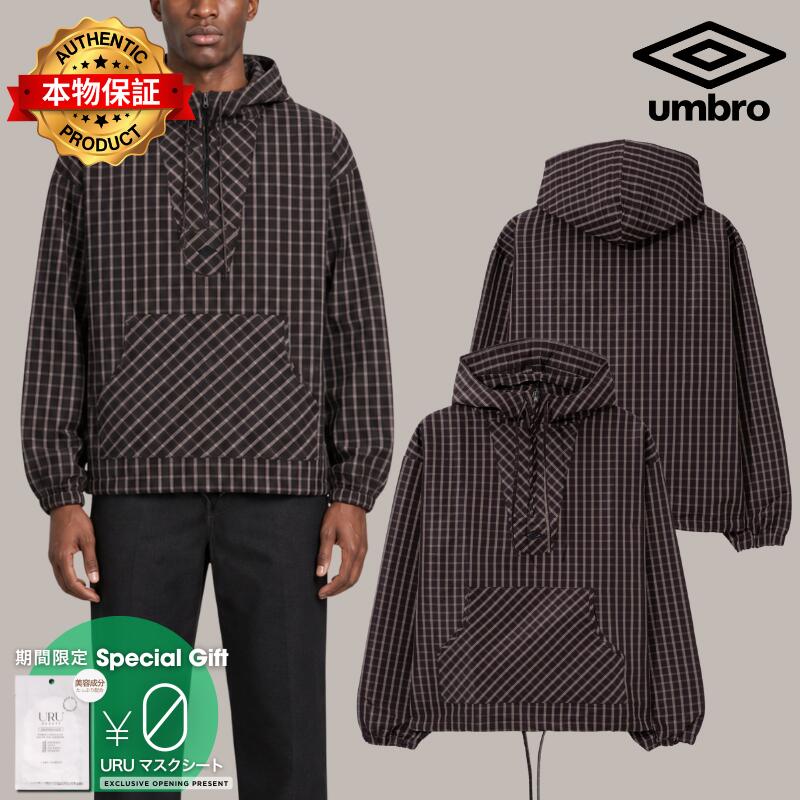 Umbro アンブロ 【本物保証】 ジャケット・アウター ストリート系 メンズ Slam Jam X Umbro Check Masked Anorak