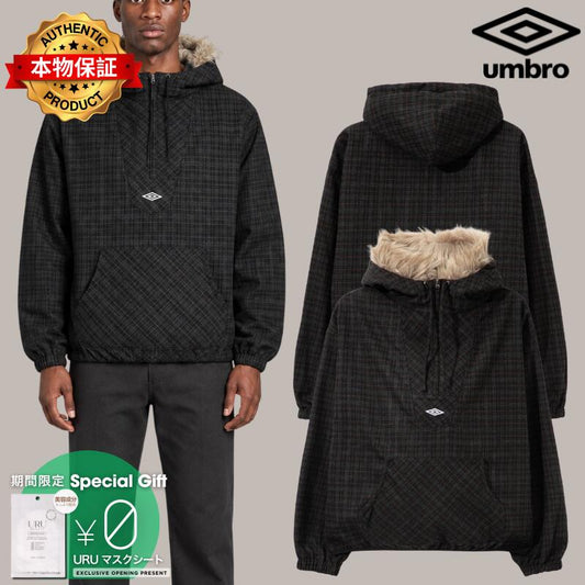 Umbro アンブロ 【本物保証】 ジャケット・アウター ストリート系 メンズ Slam Jam X Umbro Flannel Fur Anorak