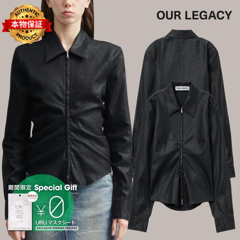 Our Legacy アワー レガシー 【本物保証】 シャツ ストリート系 レディース Slim Zip Shirt