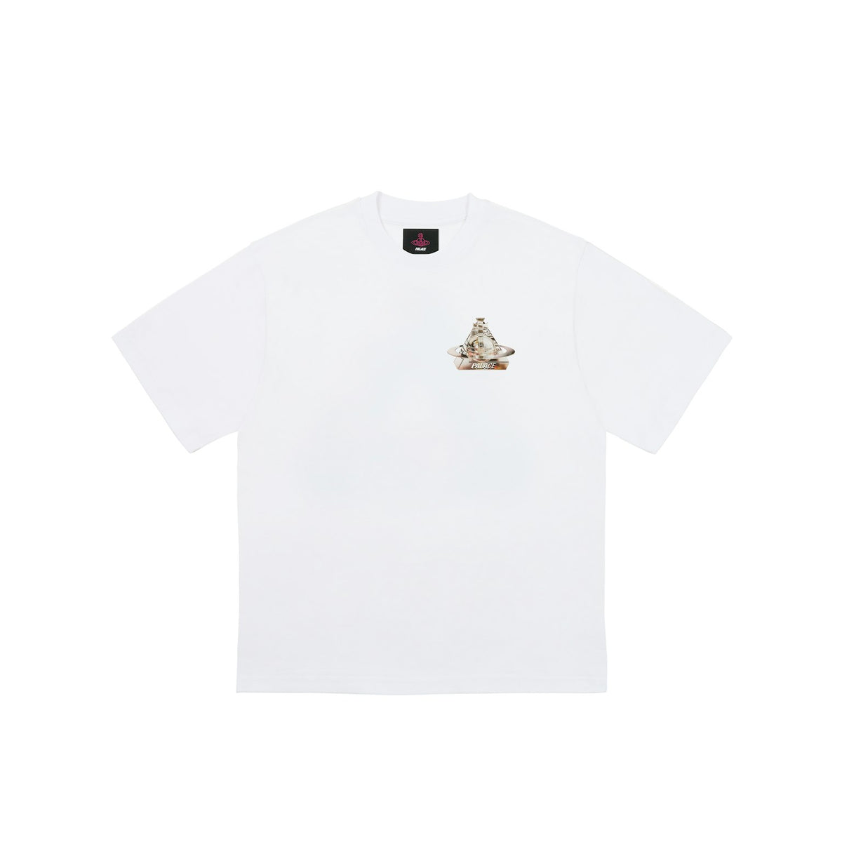 PALACE パレス 【本物保証】 Tシャツ ストリート系 ユニセックス パレス x ヴィヴィアンウエストウッド Tシャツ "ホワイト" P26VWTS001