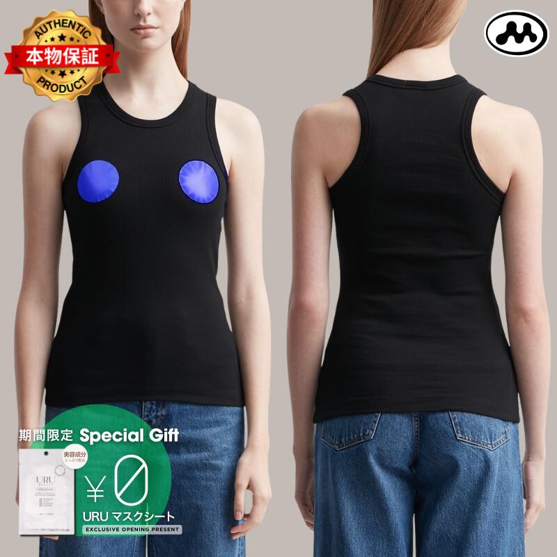 Mowalola モワロラ 【本物保証】 Tシャツ ストリート系 レディース サークル タンク トップ