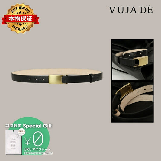 VUJA DE ヴジャ・デ 【本物保証】 ベルト ストリート系 メンズ 【WHY限定】VINTAGE LEATHER BELT