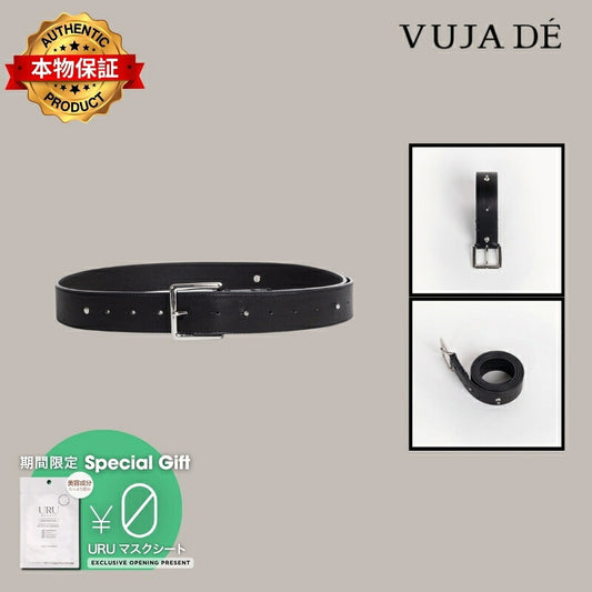 VUJA DE ヴジャ・デ 【本物保証】 ベルト ストリート系 メンズ Linea Studded Belt