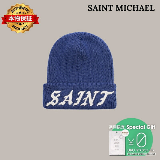 SAINT MICHAEL 聖ミカエル 【本物保証】 ニット ストリート系 メンズ KNIT CAP/SAINT