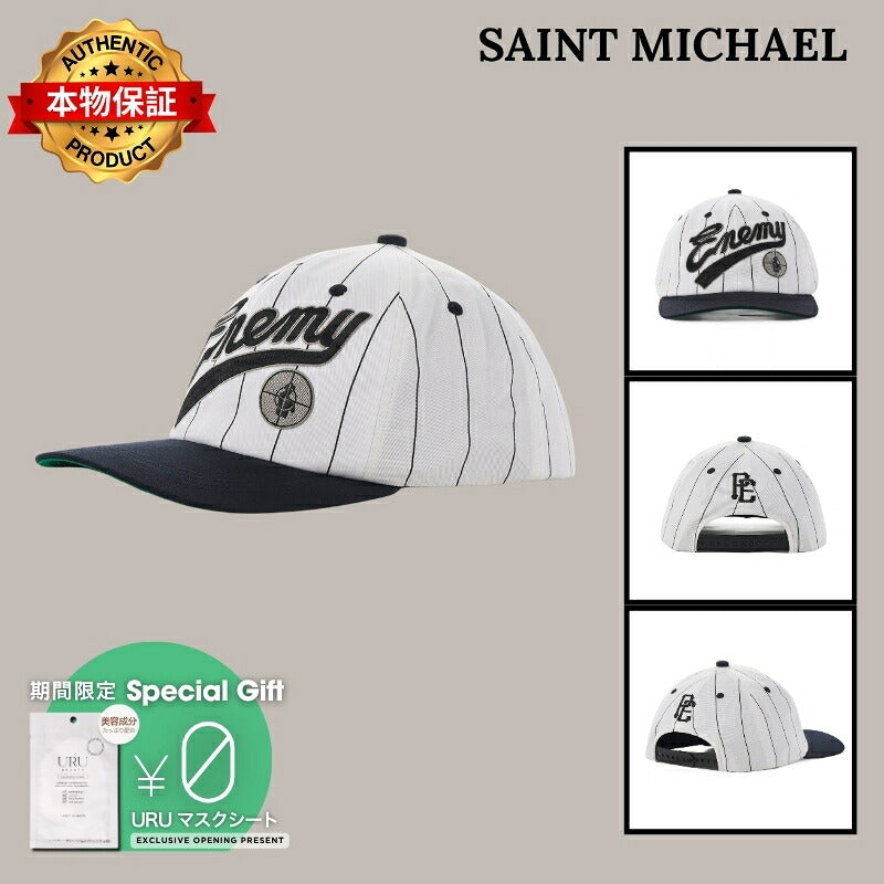 SAINT MICHAEL 聖ミカエル 【本物保証】 帽子 ストリート系 メンズ PE_CAP / ST ENEMY